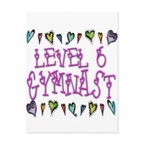 Level 6 Gymnast Post Cards