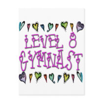 Level 8 Gymnast Postcard