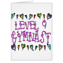 Level 9 Gymnast Cards