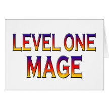 Level one mage cards