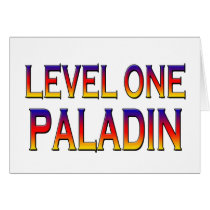 Level one paladin cards