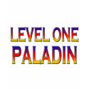 Level one paladin t-shirts by Eggznbeenz Level one paladin t-shirts