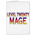 Level twenty Mage cards