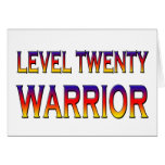 Level twenty warrior cards