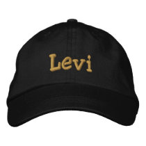 Levi Personalized Baseball Cap / Hat