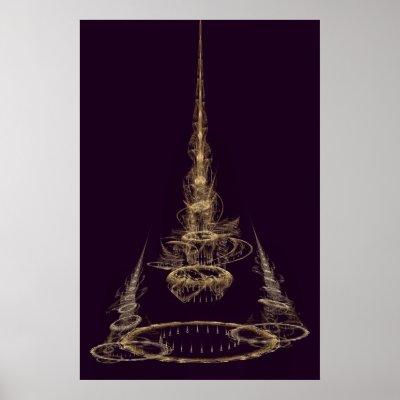 'Levitated Spire' Posters by SBricker