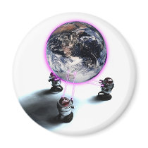 Levitating the Earth Magnet by MDKgraphics Levitating the Earth Magnet
