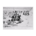 Lewis and Clark at the mouth of the Columbia Postcard