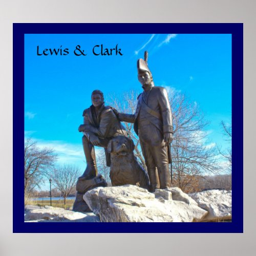 Lewis and Clark Monument print