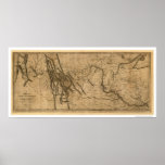 Lewis & Clark Expedition Map - 1804 posters