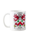 Lewis Family Crest mugs by coatsofarms Lewis Family Crest mugs