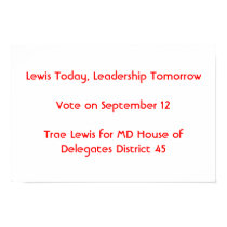 Lewis today, Leadership tomorrow posters