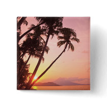 Lewolin Village, Illi Api Island, Selat Boleng Pinback Buttons