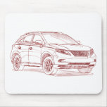 Lex RX350 2010 Mouse Pad