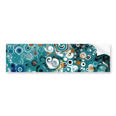 LEXA - ABSTRACT BUMPER STICKERS by MyOtherPlanet
