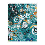 LEXA - ABSTRACT POST CARD