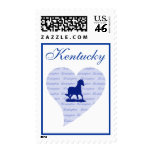 Lexington Kentucky Horse Lover Postage Stamps