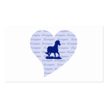 Lexington KY Horse Business Card