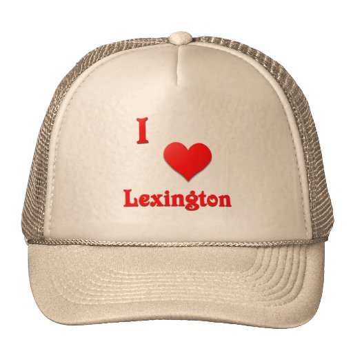 Lexington -- Red Trucker Hat