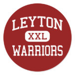 Leyton - Warriors - High School - Dalton Nebraska Stickers