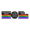 lezbian anti bush bumper stickers