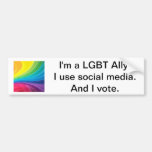 LGBT Ally Voter Bumper Stickers