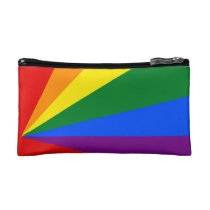 LGBT Color Rainbow Cosmetics Makeup Cosmetic Bag at Zazzle