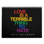 LGBT EQUALITY WALL CALENDAR