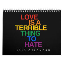 LGBT EQUALITY WALL CALENDAR