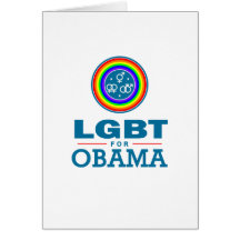 LGBT for OBAMA Cards