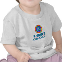 LGBT for OBAMA Tee Shirt