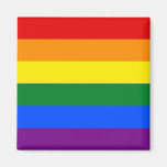LGBT Gay Pride Rainbow Flag Stripe Fridge Magnets