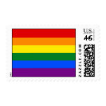 LGBT Gay Pride Rainbow Flag Stripe Stamp