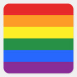 LGBT Gay Pride Rainbow Flag Stripe Stickers