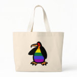 LGBT Penguin Canvas Bag