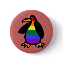 LGBT Penguin buttons by gayworld LGBT Penguin buttons