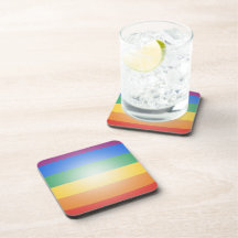 LGBT PRIDE 3D COLORS COASTERS