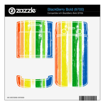 LGBT PRIDE INK BAR BlackBerry BOLD 9700 SKIN