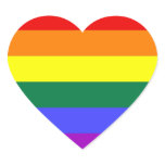 LGBT Pride Sticker Sheet (Heart)