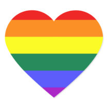 LGBT Pride Sticker Sheet (Heart)