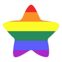 LGBT Pride Sticker Sheet (Star)