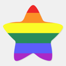 LGBT Pride Sticker Sheet (Star)