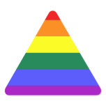 LGBT Pride Sticker Sheet (Triangle)