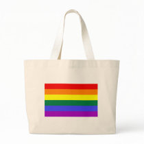 LGBT Rainbow Flag Tote Bag