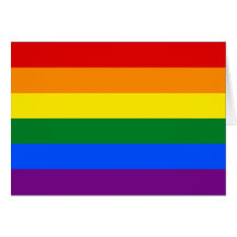LGBT Rainbow Flag Cards