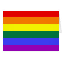 LGBT Rainbow Flag Greeting Cards