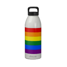 LGBT Rainbow Flag Liberty Bottle Drinking Bottle