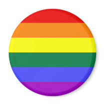 LGBT Rainbow Flag Refrigerator Magnets