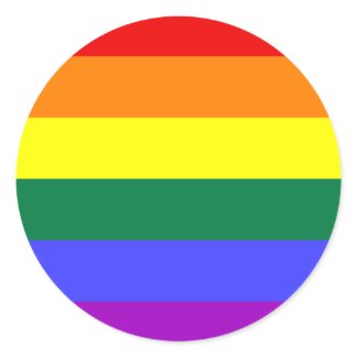 LGBT Rainbow Flag sticker