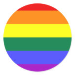 LGBT Rainbow Flag stickers